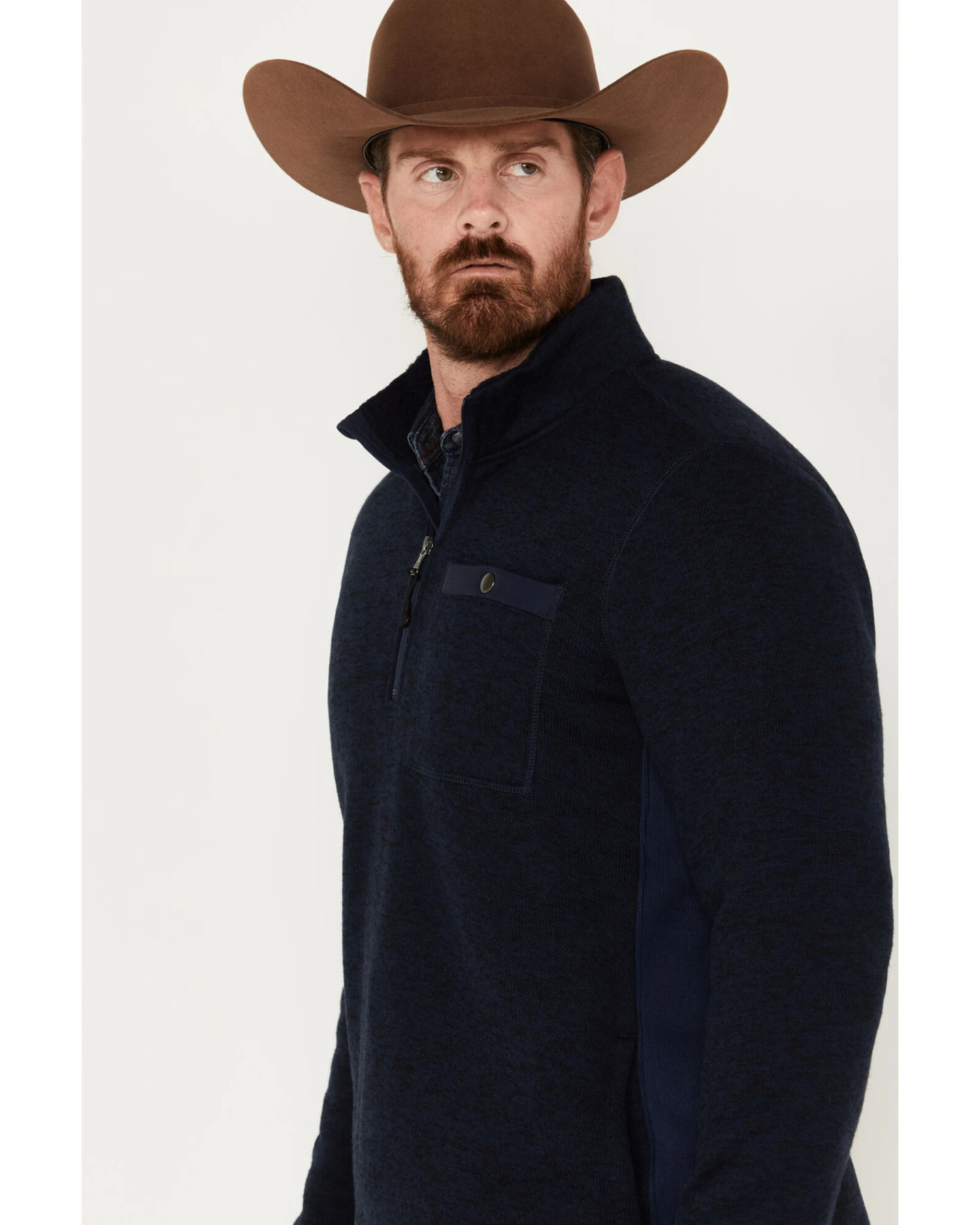 Cody James Men's Fighter 1/4 Zip Jacket Cody James Men's Fighter 1/4 Zip Jacket -Cody James Sales 2000374222 410 P2