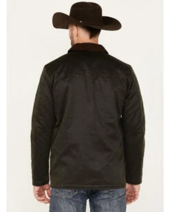 Cody James Men's Mansfield Oilskin Field Coat 5 Cody James Men's Mansfield Oilskin Field Coat -Cody James Sales 2000375538 341 P4