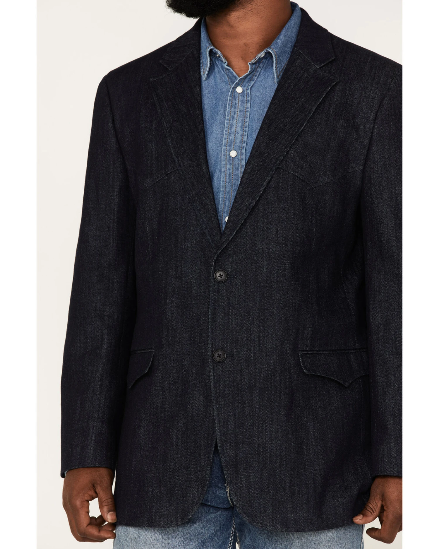 Cody James Men's Kentucky Denim Blazer Cody James Men's Kentucky Denim Blazer -Cody James Sales 2000378026 402 P3