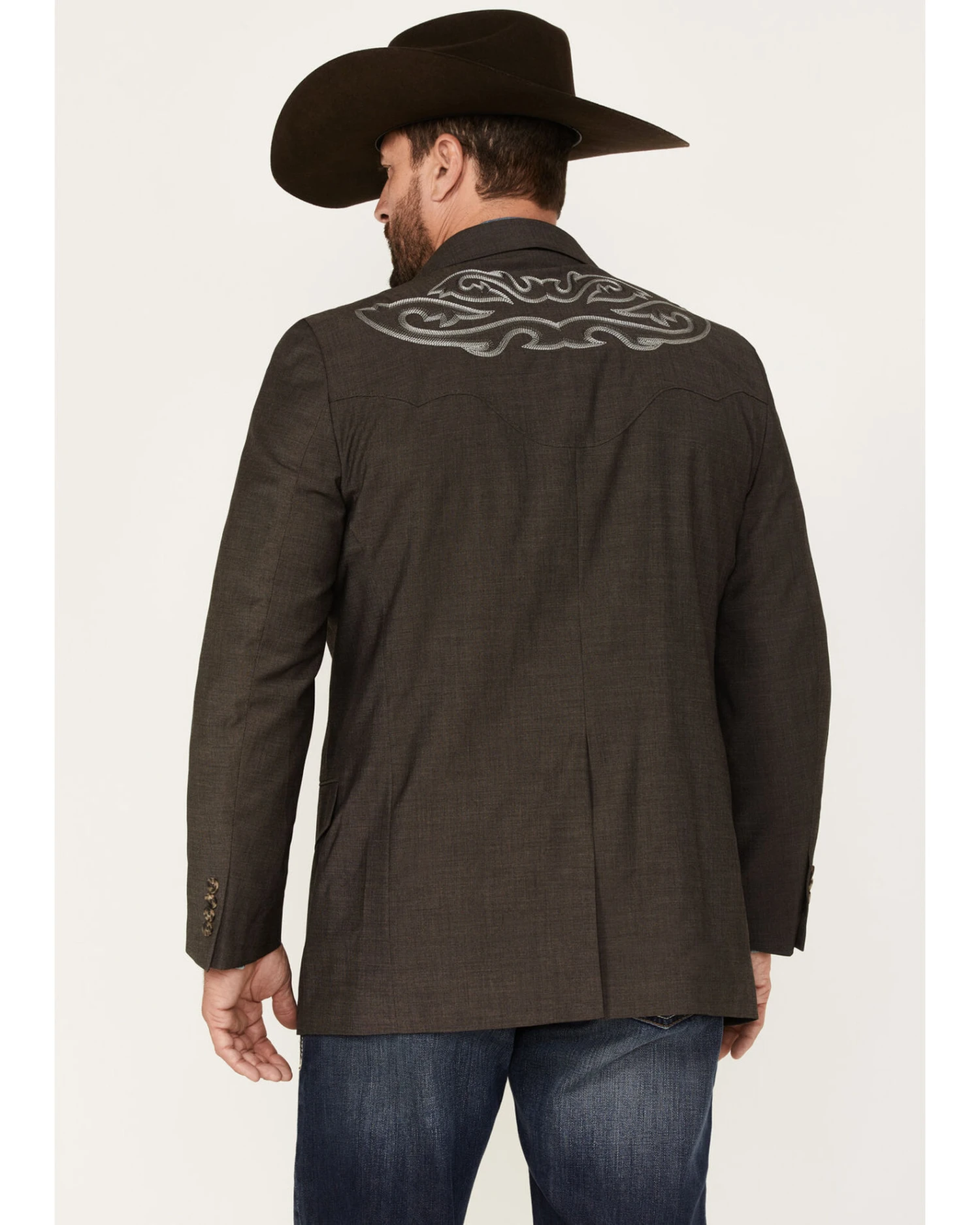 Cody James Men's Memphis Embroidered Boot Stitch Blazer Cody James Men's Memphis Embroidered Boot Stitch Blazer -Cody James Sales 2000379504 201 P4