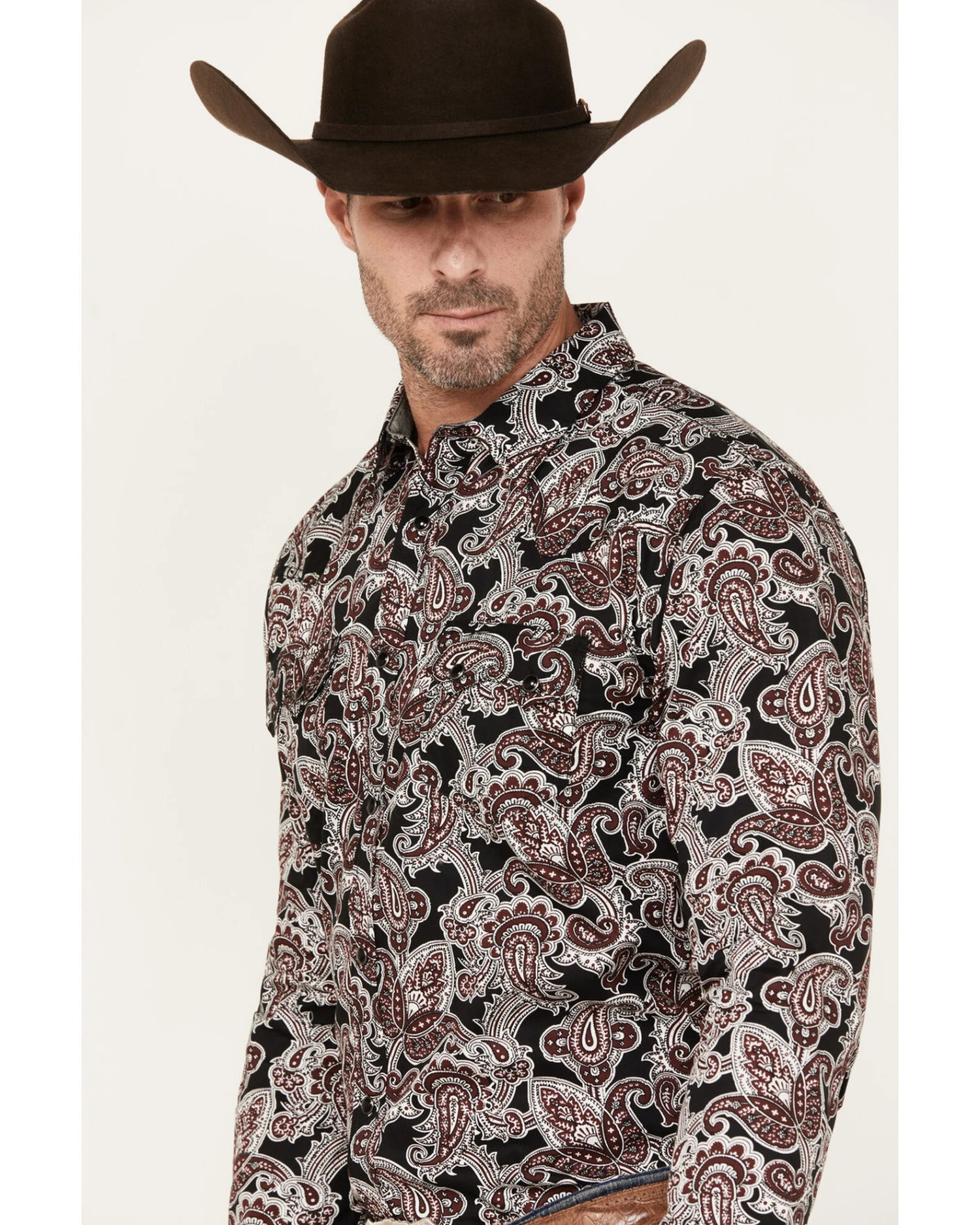 Cody James Men's Johnny Ringo Long Sleeve Snap Western Shirt Cody James Men's Johnny Ringo Long Sleeve Snap Western Shirt -Cody James Sales 2000380446 600 P2
