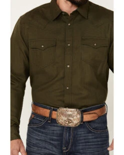 Cody James Men's Wooly Mammoth Solid Long Sleeve Snap Western Shirt -Cody James Sales 2000380452 341 P3