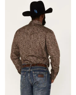 Cody James Men's Linear Paisley Print Long Sleeve Snap Western Shirt 5 Cody James Men's Linear Paisley Print Long Sleeve Snap Western Shirt -Cody James Sales 2000380454 200 P4