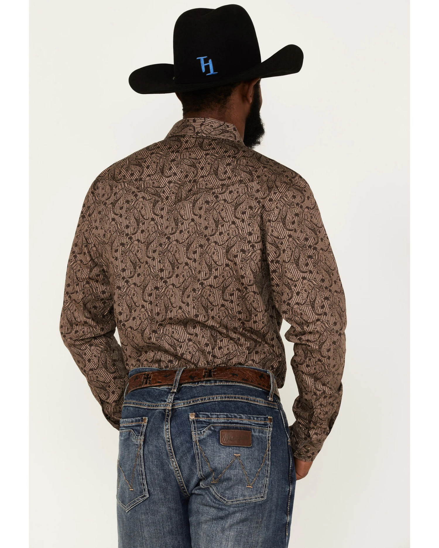 Cody James Men's Linear Paisley Print Long Sleeve Snap Western Shirt Cody James Men's Linear Paisley Print Long Sleeve Snap Western Shirt -Cody James Sales 2000380454 200 P4