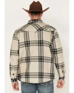 Cody James Men's Tavern Large Plaid Bonded Long Sleeve Button Down Flannel Jacket 5 Cody James Men's Tavern Large Plaid Bonded Long Sleeve Button Down Flannel Jacket -Cody James Sales 2000380583 110 P4