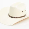 Cody James Men's Laced Woven Straw Western Hat