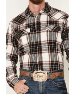 Cody James Men's Cabin Fever Long Sleeve Snap Western Flannel Shirt -Cody James Sales 2000381519 110 P3