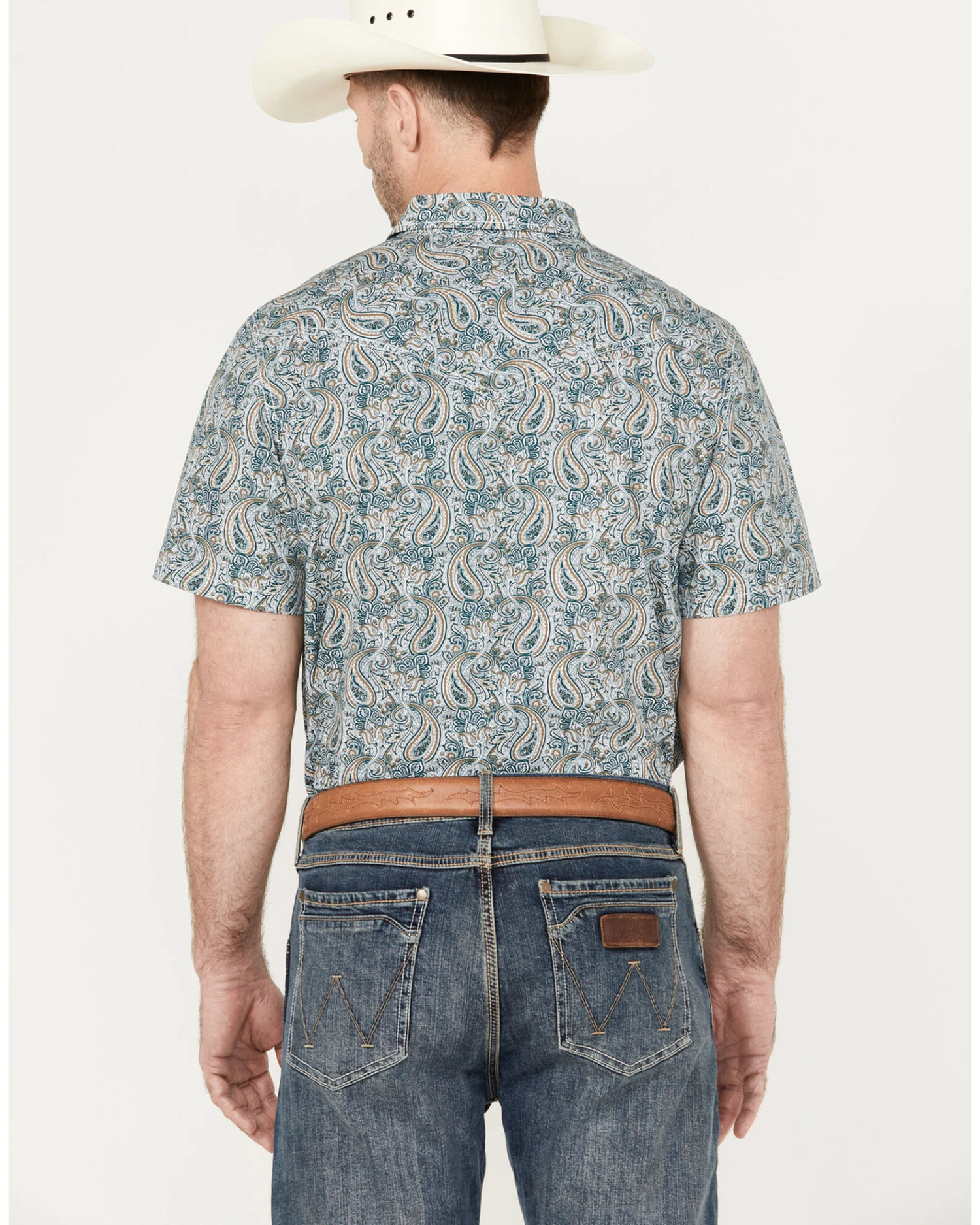 Cody James Men's Crazy Days Paisley Print Short Sleeve Western Snap Shirt Cody James Men's Crazy Days Paisley Print Short Sleeve Western Snap Shirt -Cody James Sales 2000385970 300 P4