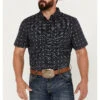Cody James Men's Galaxy Geo Print Short Sleeve Button-Down Stretch Western Shirt 2 Cody James Men's Galaxy Geo Print Short Sleeve Button-Down Stretch Western Shirt -Cody James Sales 2000386004 410 P1