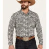 Cody James Men's Mamba Paisley Print Long Sleeve Western Snap Shirt -Cody James Sales 2000386050 001 P1