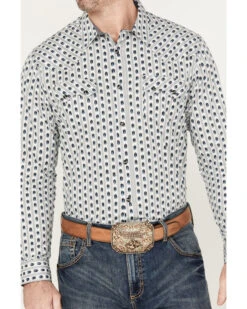 Cody James Men's Marietas Geo Striped Long Sleeve Western Snap Shirt 4 Cody James Men's Marietas Geo Striped Long Sleeve Western Snap Shirt -Cody James Sales 2000386051 100 P3