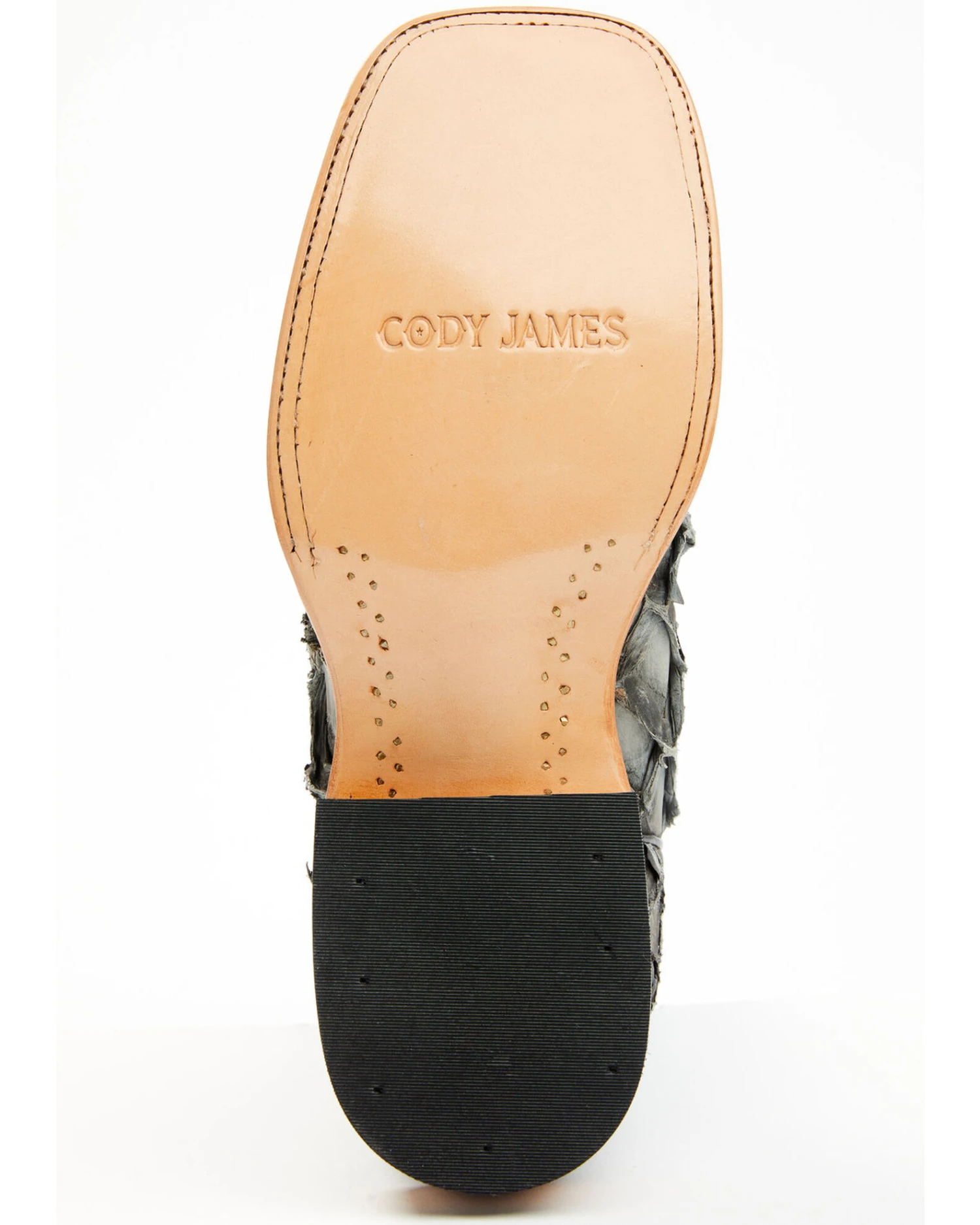 Cody James Men's Exotic Pirarucu Western Boots - Broad Square Toe Cody James Men's Exotic Pirarucu Western Boots - Broad Square Toe -Cody James Sales 2000386771 001 P7